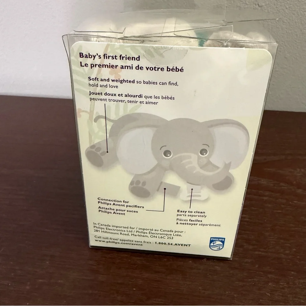 Philips Avent Elephant Pacifier Holder - Picture 2 of 8